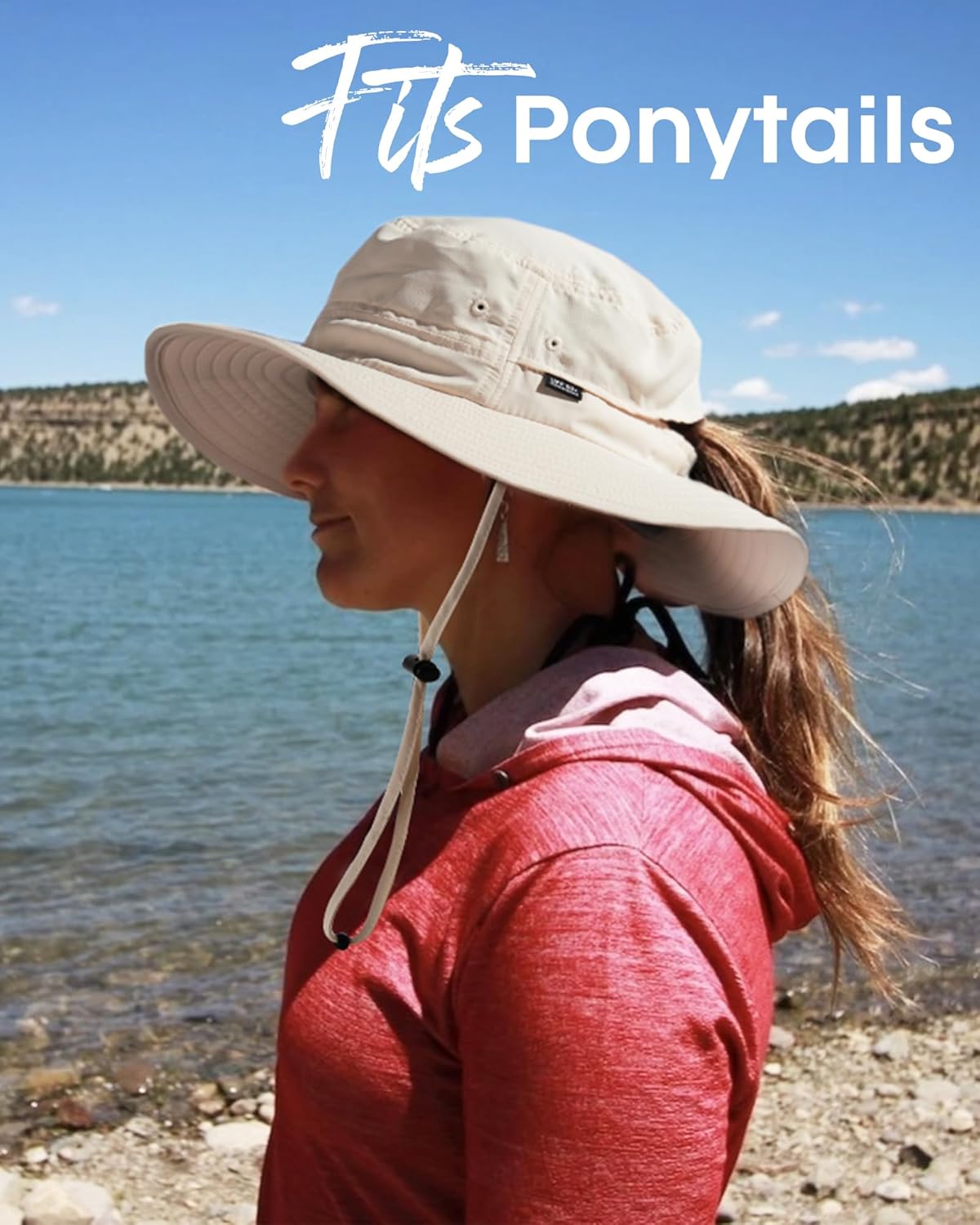 FURTALK Sun Hats for Men Women Packable Wide Brim Summer UV Protective Bucket Hat UPF 50+ Hat for Fishing Hiking