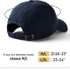 FURTALK Smile Face Baseball Cap for Women Men Adjustable Unstructured Washed Low Profile Baseball Hat
