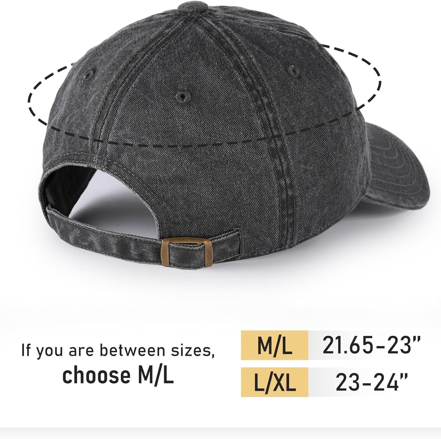 FURTALK Unisex Vintage Cotton Washed Distressed Baseball Caps Unstructured Low Profile Adjustable Dad Hat