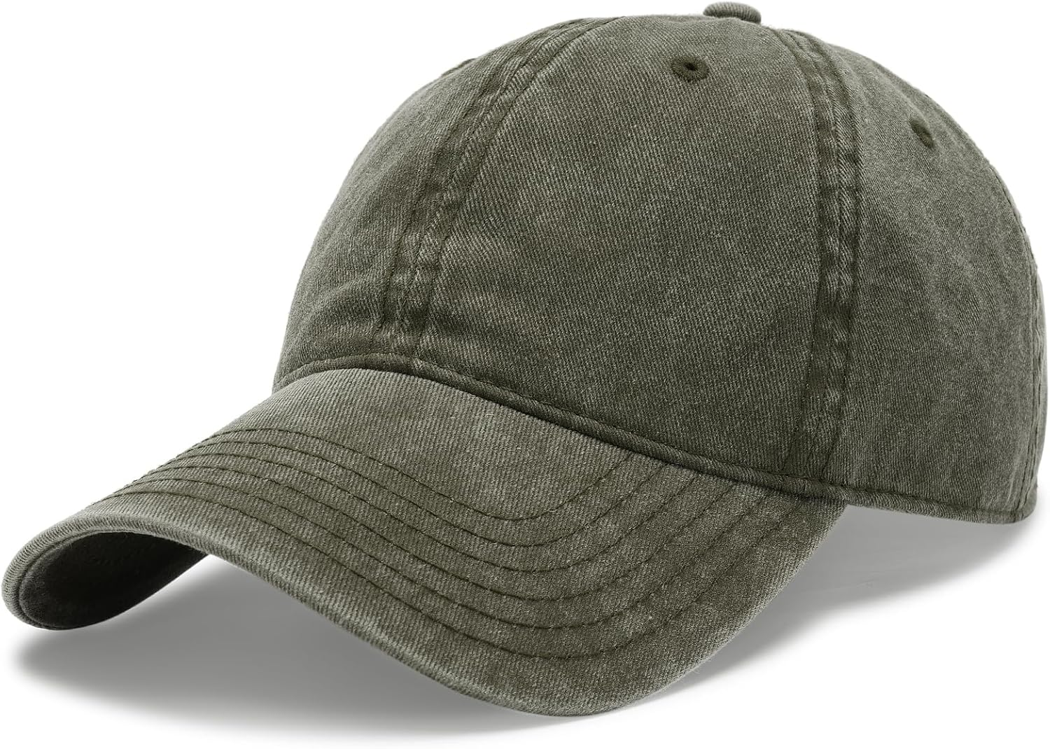 FURTALK Unisex Vintage Cotton Washed Distressed Baseball Caps Unstructured Low Profile Adjustable Dad Hat
